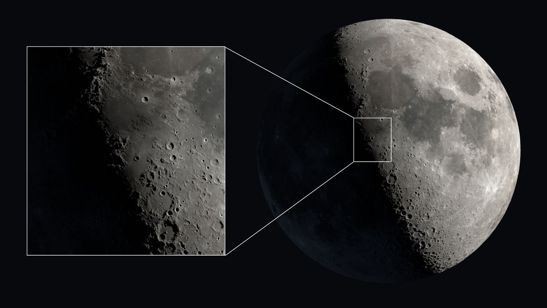 Formas gigantes de ‘X’ e ‘V’ aparecerão na Lua esta noite — veja como vê-las