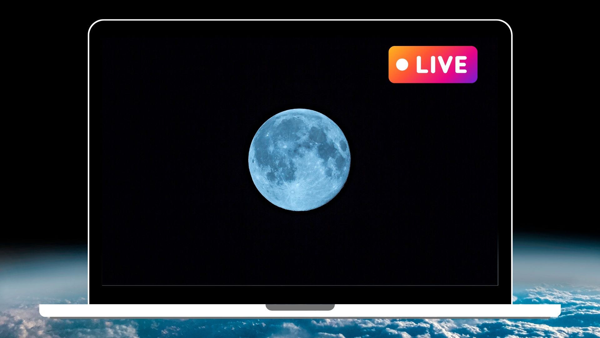 Assista à menor lua cheia de 2026 hoje à noite nesta rara transmissão ao vivo da ‘Lua Azul’