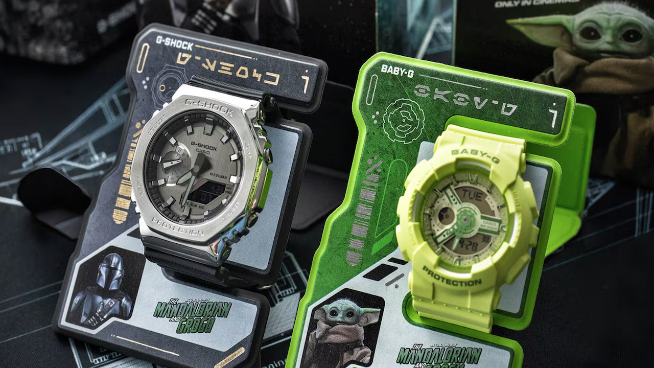 Os relógios ‘The Mandalorian and Grogu’ da Casio mostrarão a você as horas, assim como o caminho.