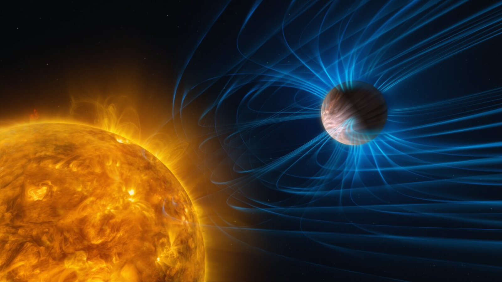 Ventos de ‘Júpiter quente’ soprando a mais de 24.000 km/h revelam a primeira evidência de exoplanetas com campos magnéticos