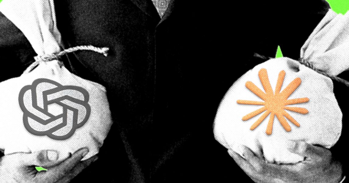OpenAI e Anthropic podem ser rivais, mas os investidores não estão escolhendo lados