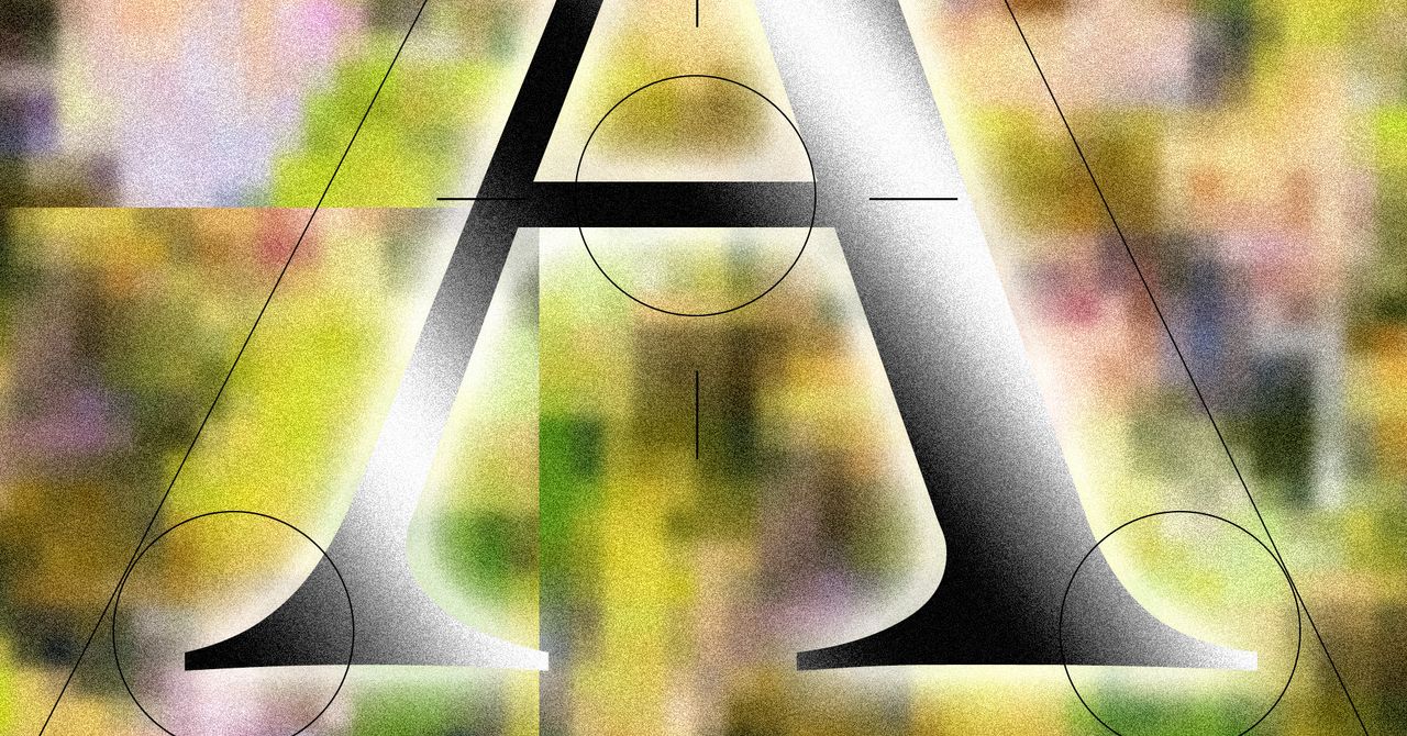 A IA veio atrás das fontes serifadas