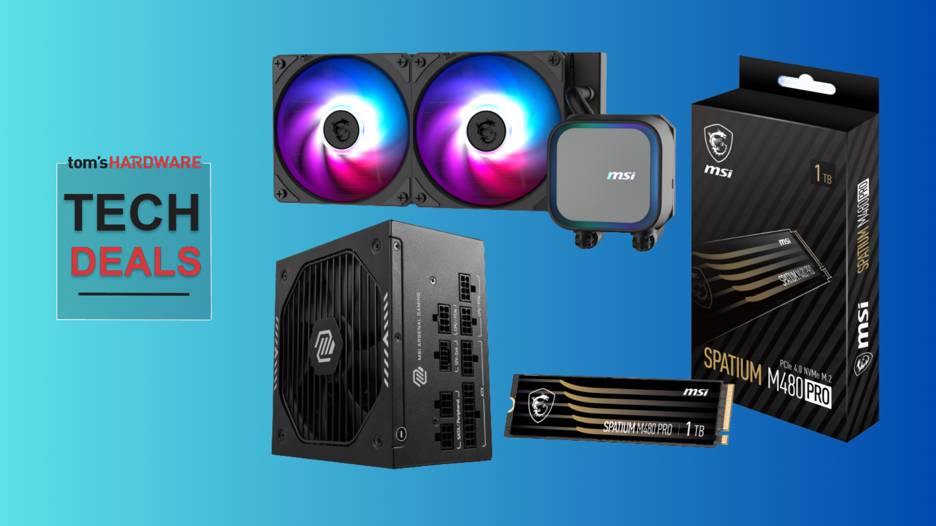 Turbine seu PC com um SSD PCIe 4.0 de 2TB, fonte de 750W e water cooler de 240mm por US$ 300 — kit de hardware economiza quase US$ 200