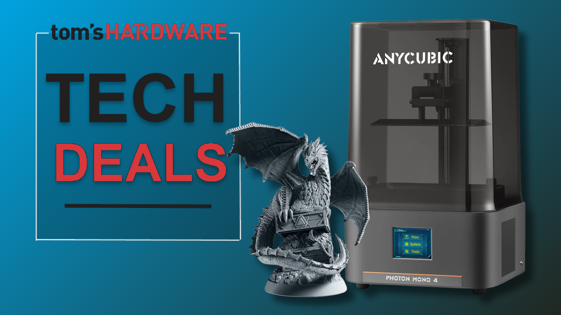 Anycubic Photon Mono 4 cai para menos de US$ 190, economizando 21% do seu preço de varejo — oferta da Amazon economiza US$ 50 nesta impressora 3D de resina básica.
