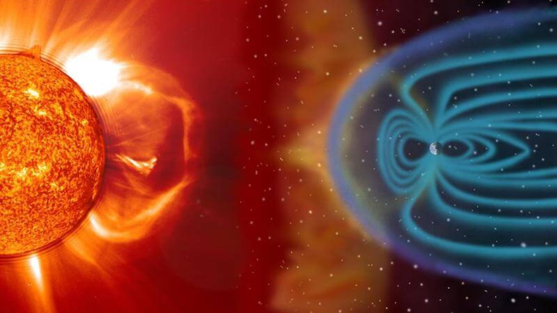 Cientistas propõem pulverizar produtos químicos no campo magnético da Terra para nos proteger de poderosas tempestades solares.