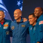 NASA revela tripulação de astronautas da Artemis 3 NASA revela tripulação de astronautas da Artemis 3