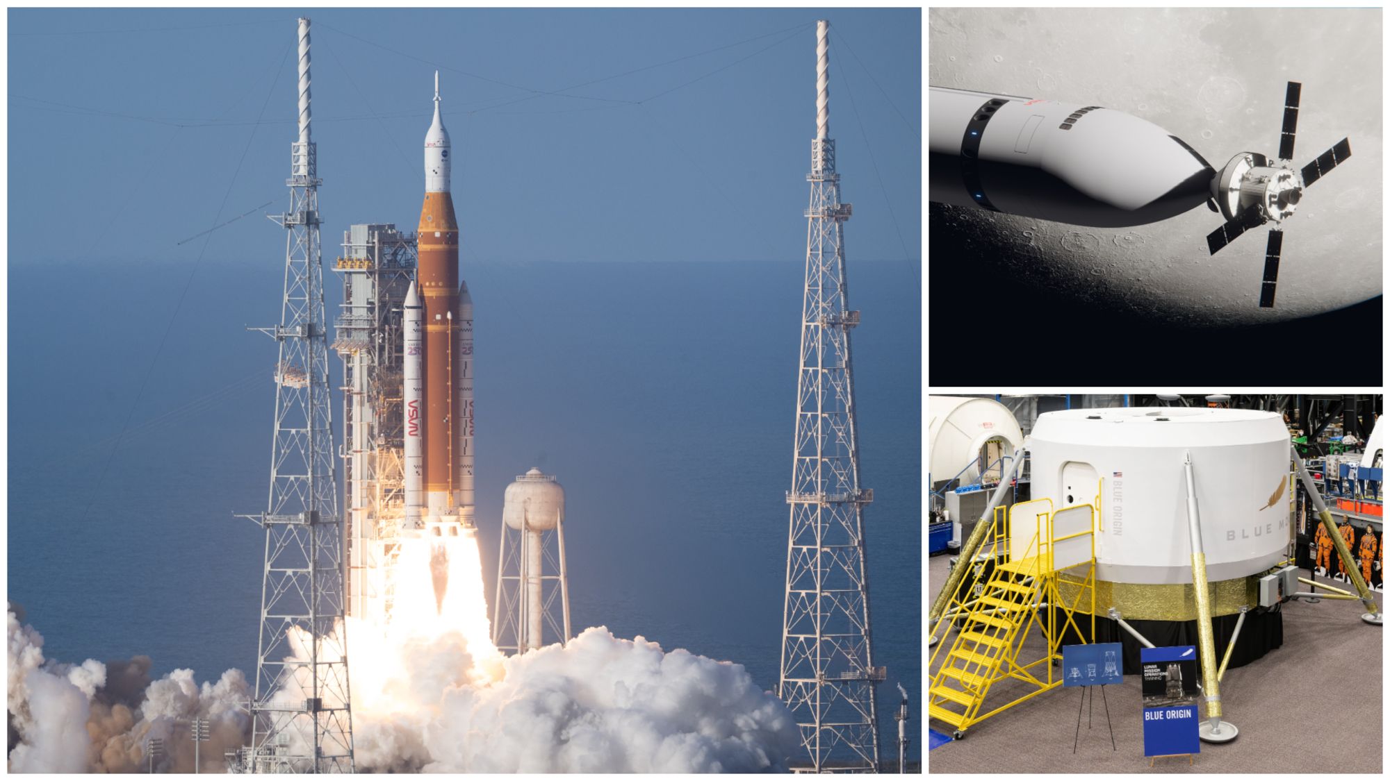 A ambiciosa missão Artemis 3 da NASA inclui 3 lançamentos de foguetes gigantes, 2 módulos de pouso lunares privados e 1 grande dúvida: tudo isso conseguirá funcionar junto?