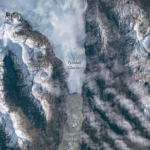 Astronautas observam do espaço o gelo se fragmentar de uma geleira | Foto espacial do dia de 11 de junho de 2026