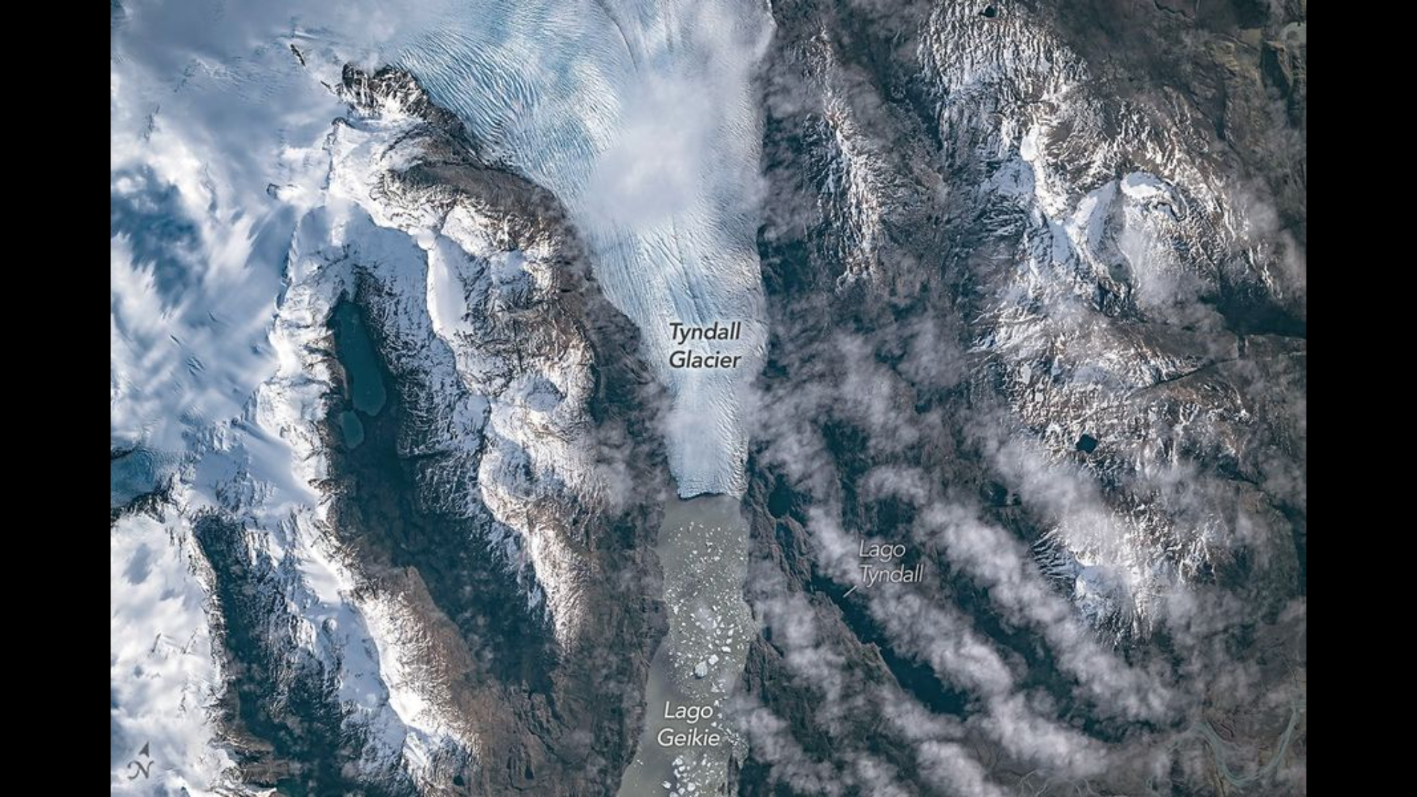Astronautas observam do espaço o gelo se fragmentar de uma geleira | Foto espacial do dia de 11 de junho de 2026