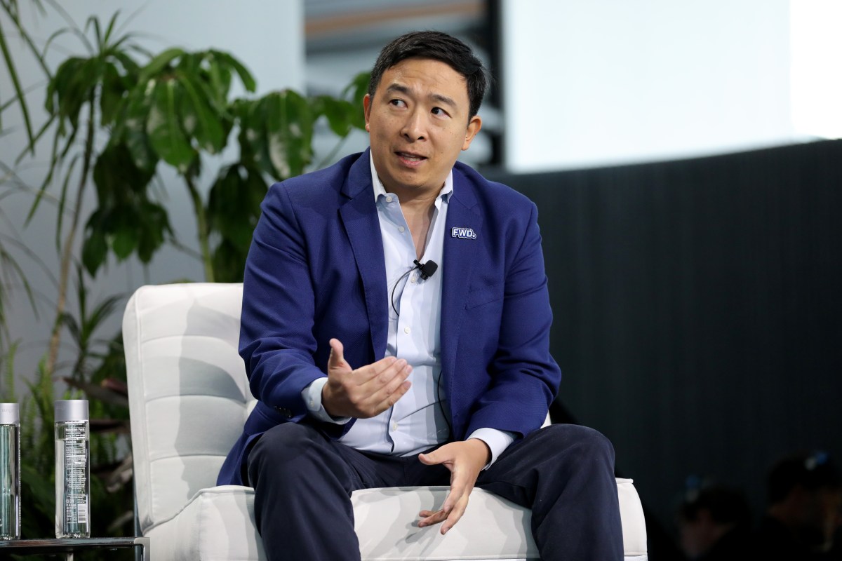 Andrew Yang acredita que a próxima grande oportunidade para startups é reduzir o custo de vida.
