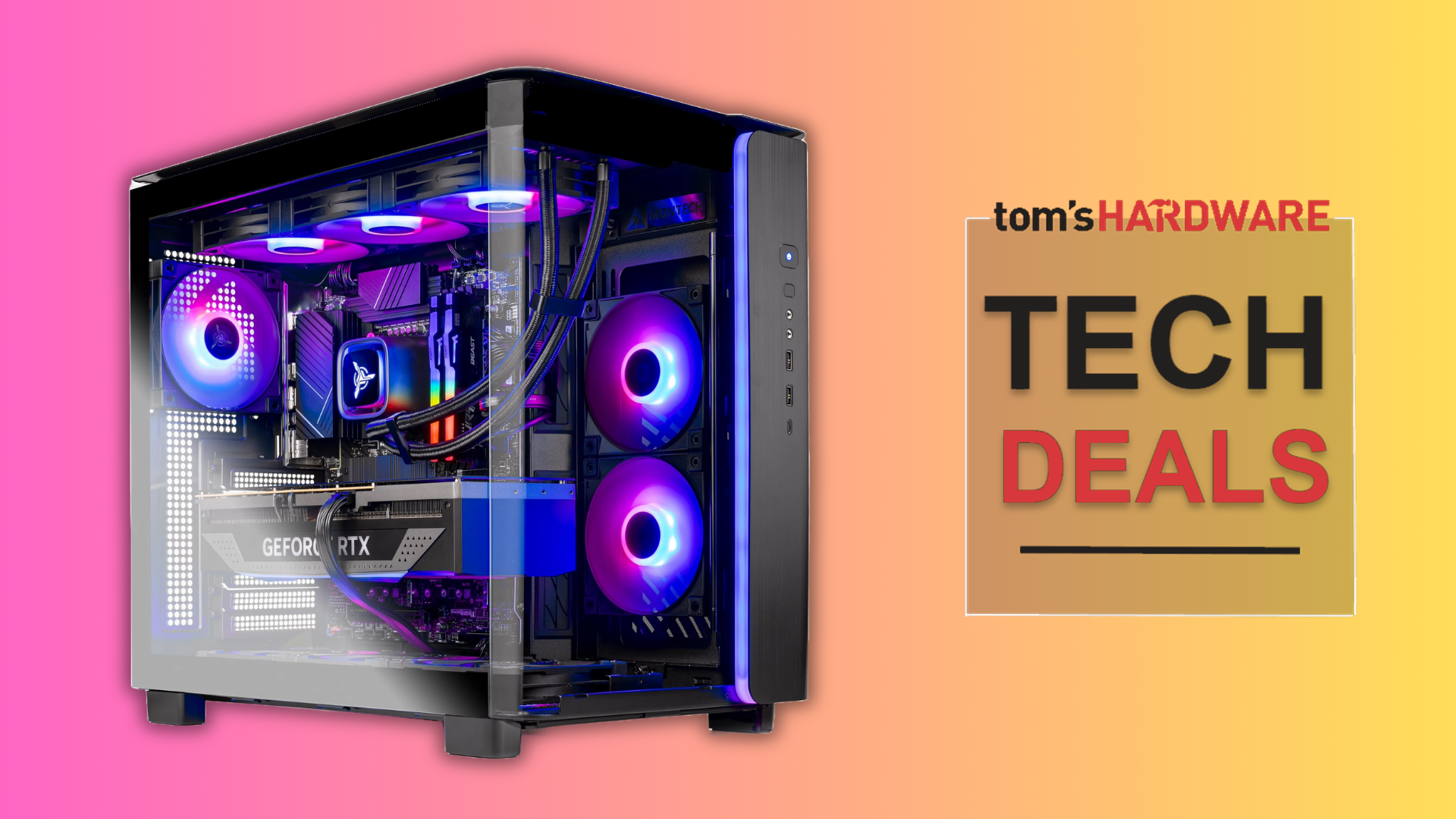 Economize US$ 500 nesta máquina gamer bruta com RTX 5060 Ti de 16GB, Ryzen 7800X3D e 32GB de RAM — o PC gamer desktop da Skytech agora por apenas US$ 1.499.