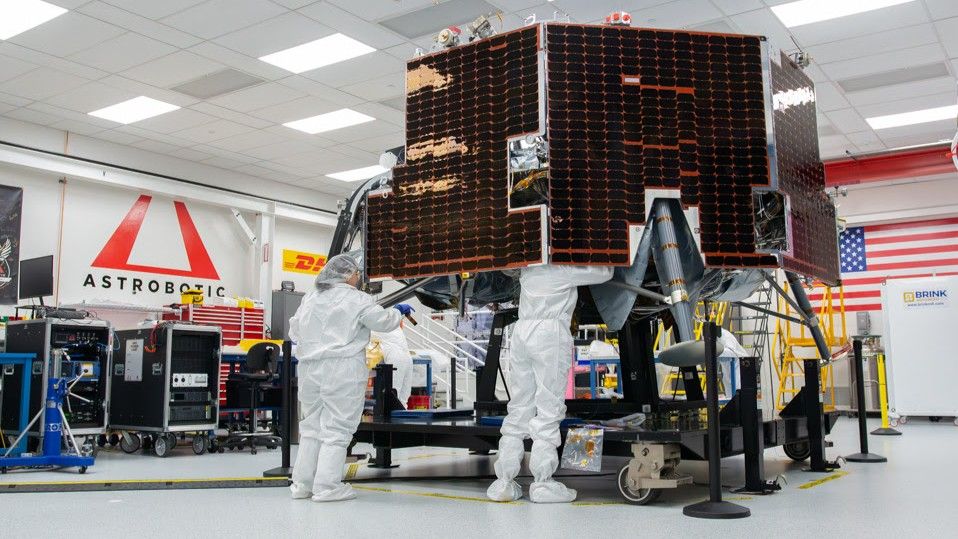Astrobotic revela o módulo de pouso lunar Griffin-1 para a missão da Base Lunar da NASA