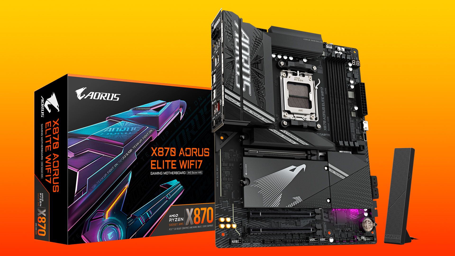 Monte um PC gamer AMD de elite com a placa-mãe X870 da Gigabyte com US$ 70 de desconto — Gigabyte X870 Aorus Elite WiFi7 cai para US$ 249